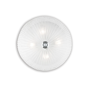 Plafonieră Ideal Lux Shell PL4, transparent, 008615