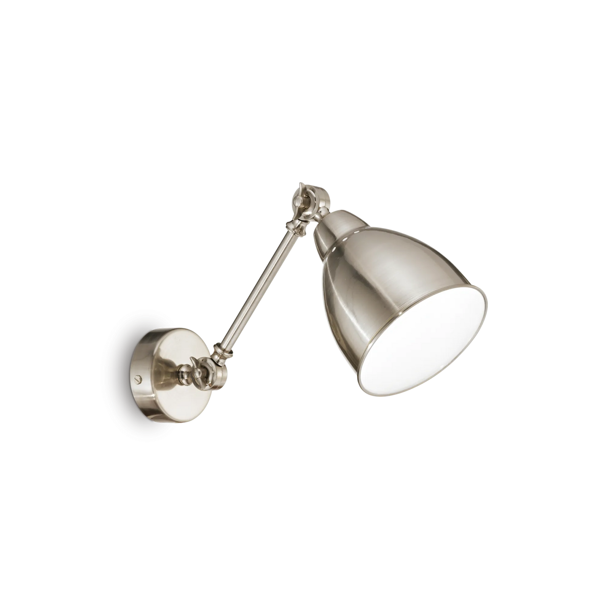Aplică Ideal Lux Newton AP1, nichel, 16399