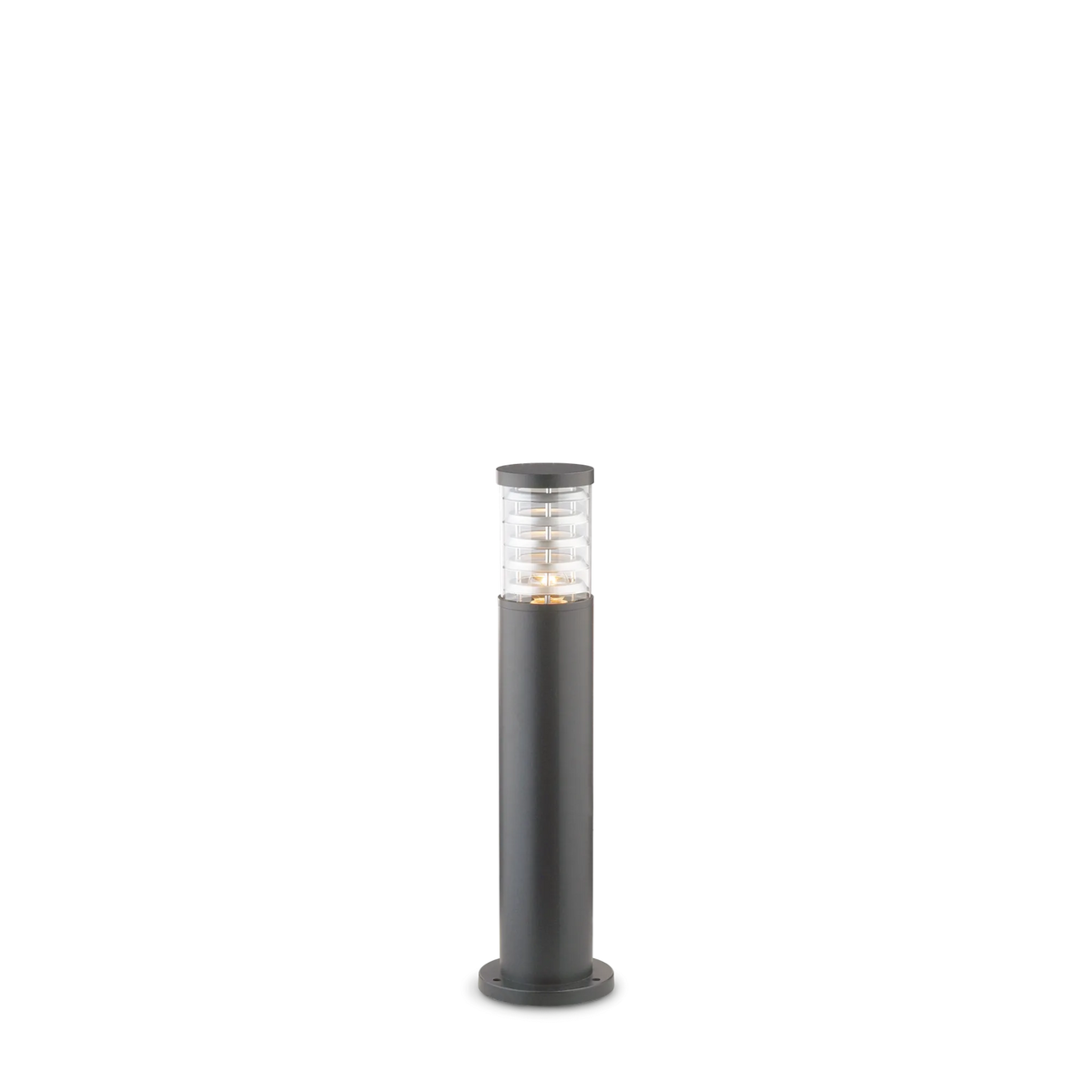 Stâlp de iluminat exterior Ideal Lux Tronco PT1, antracit, H60 cm, 026985