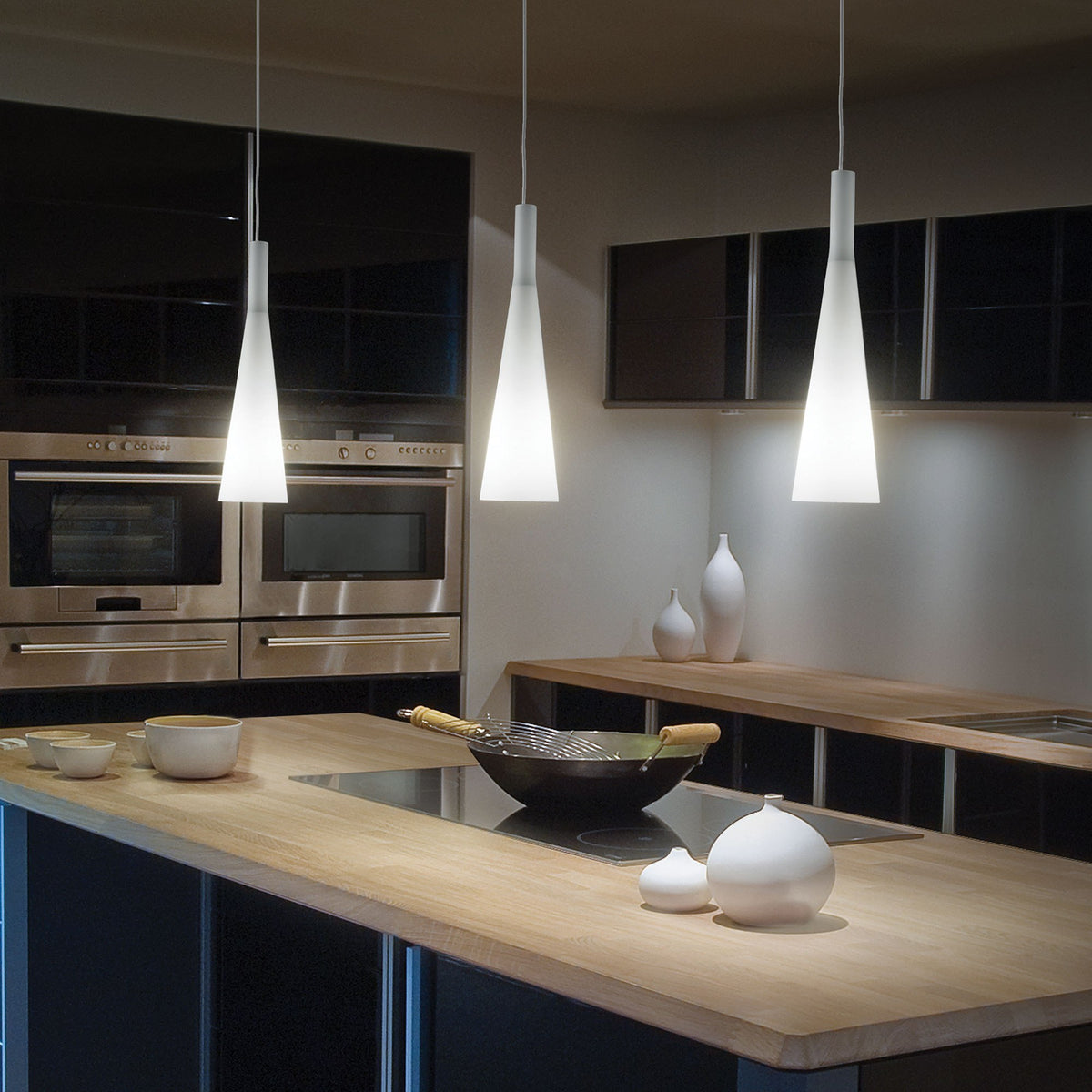 Lustră Ideal Lux Milk SP3, 30326