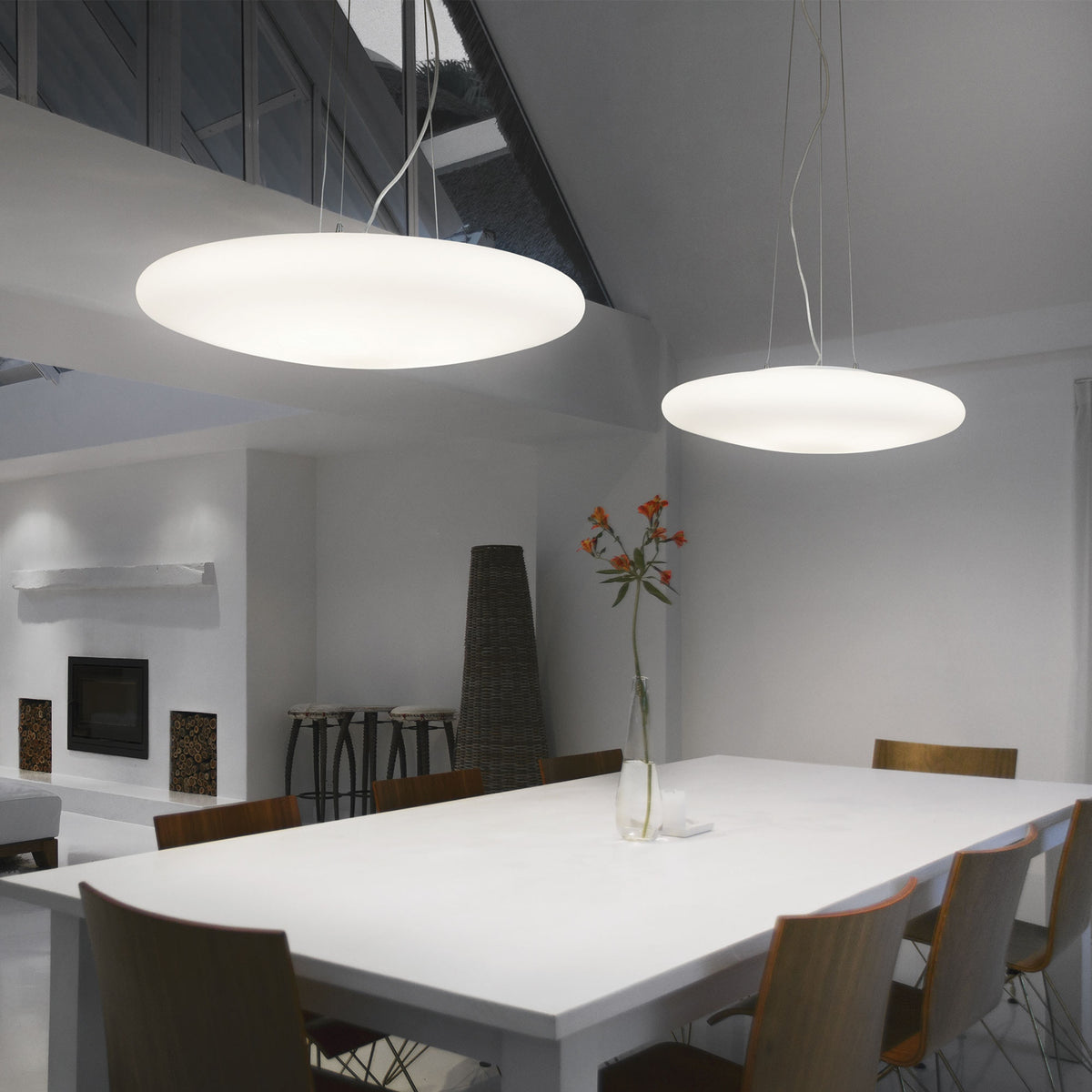 Lustră Ideal Lux Smarties SP3, Ø42 cm, 32016