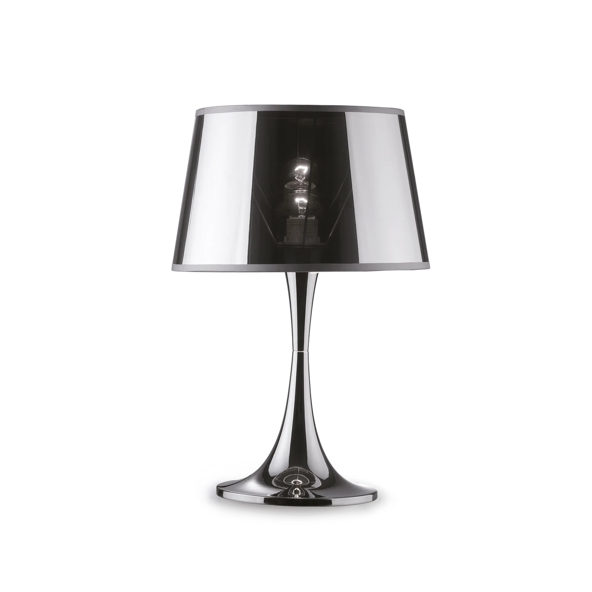 Veioză Ideal Lux London TL1 Big, crom, 32375