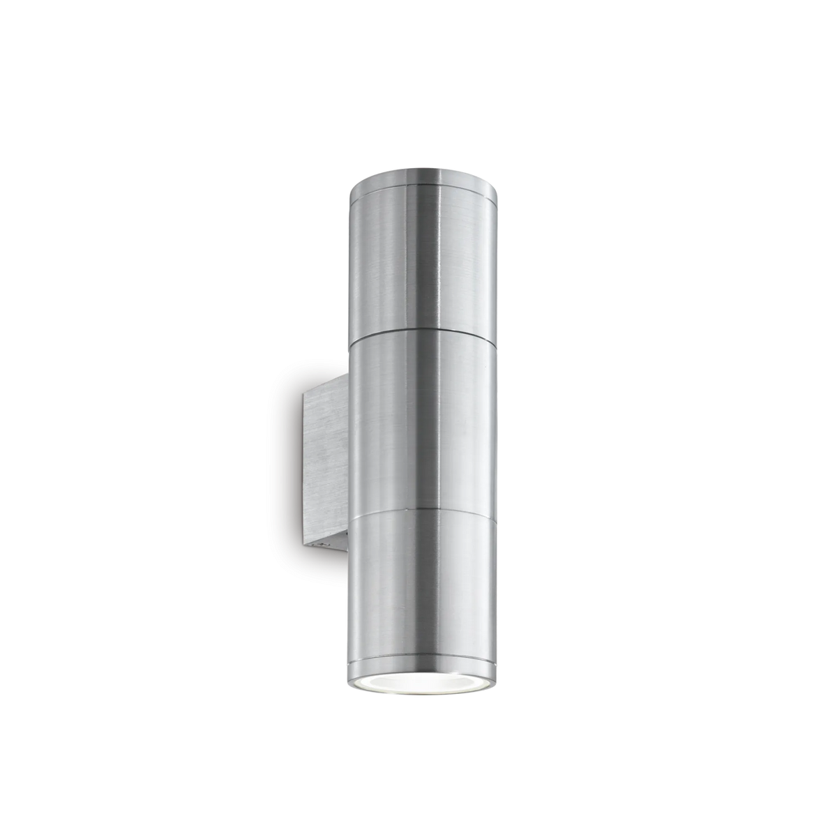 Aplică de exterior Ideal Lux Gun AP2 Small, aluminiu, 33013