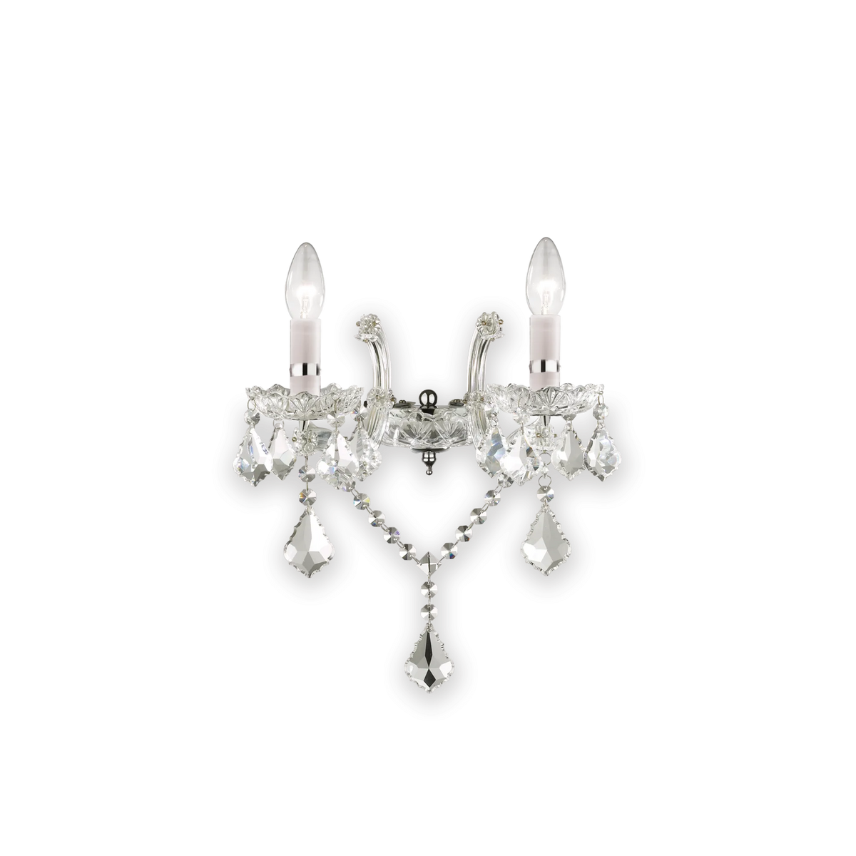 Aplică Ideal Lux Florian AP2, crom, 35642