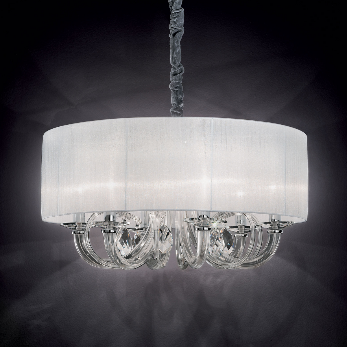 Lustră Ideal Lux Swan SP6, 35826