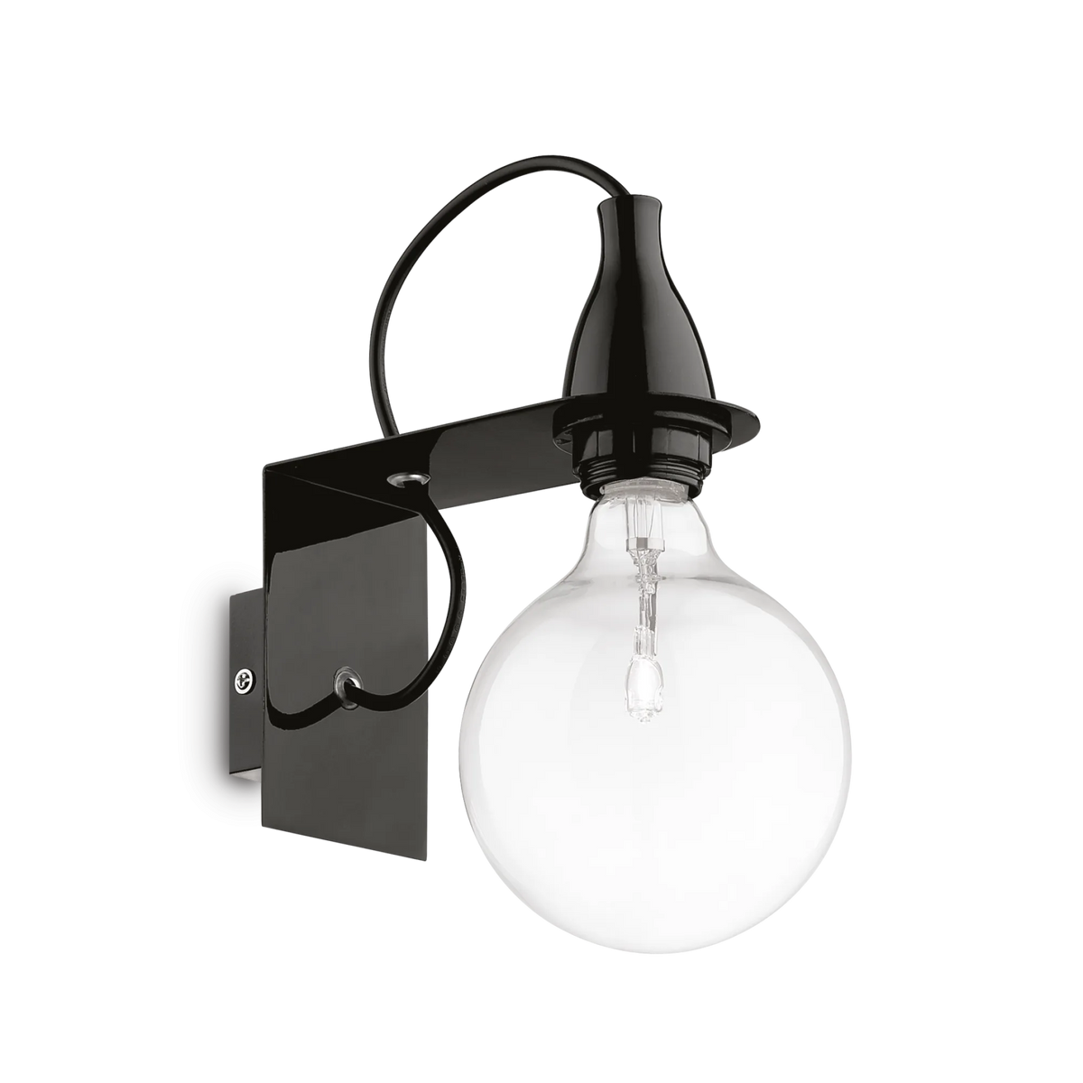 Aplică Ideal Lux Minimal AP1, negru, 45214