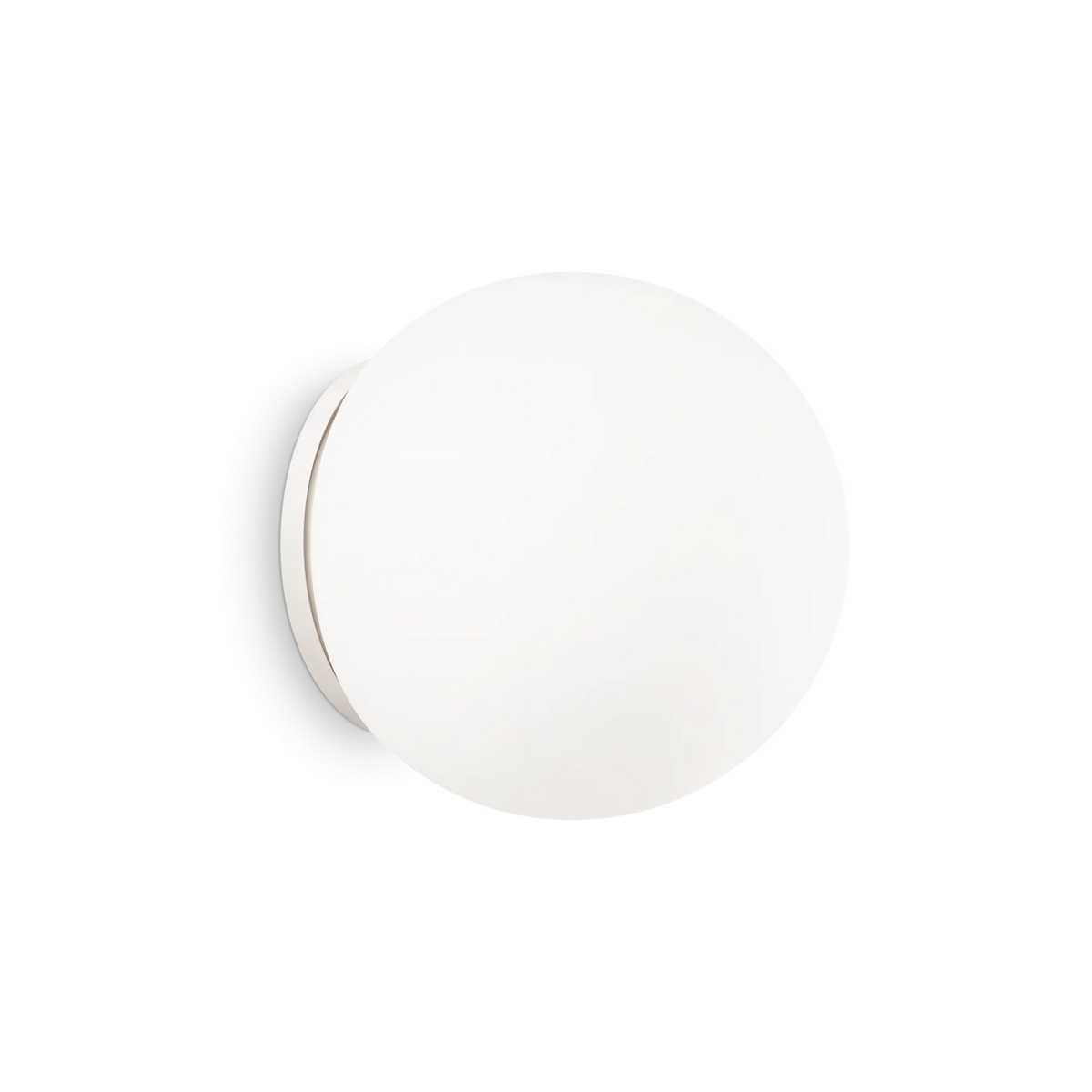 Aplică Ideal Lux Mapa AP1, alb, Ø30 cm, 059822
