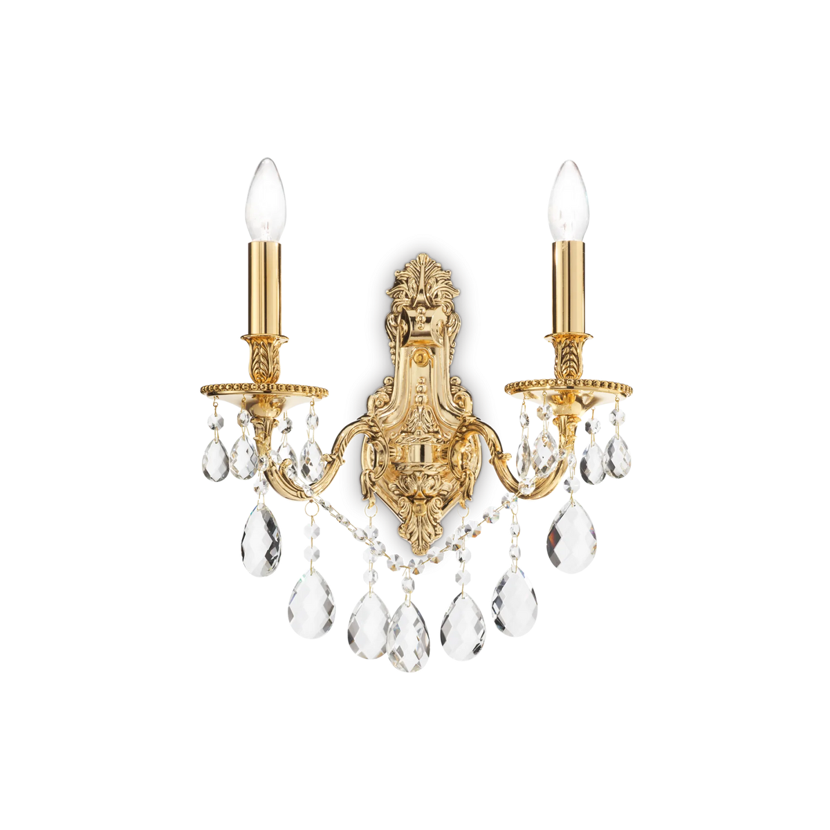 Aplică Ideal Lux Gioconda AP2, auriu, 60491