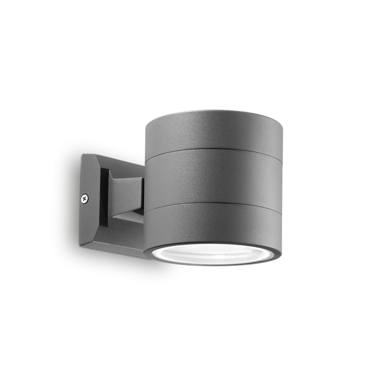 Aplică de exterior Ideal Lux Snif AP1 Round, antracit, 061467
