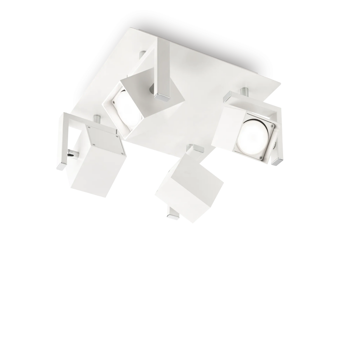 Plafonieră Ideal Lux Mouse PL4, alb, 73583