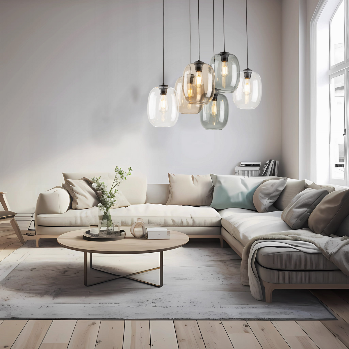 Lampă suspendată TK Lighting Elio Mix 6, 5974