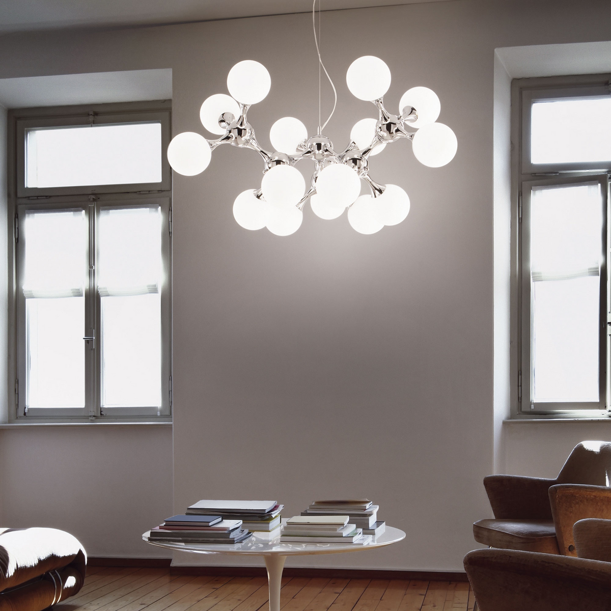 Plafonieră Ideal Lux Nodino PL9, alb, 149622
