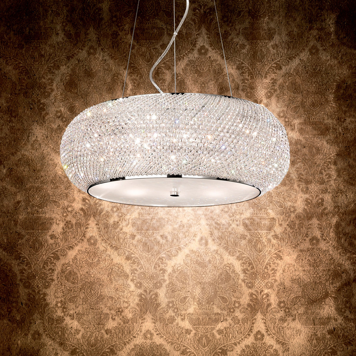 Lustră Ideal Lux Pasha' SP6, auriu, 82172