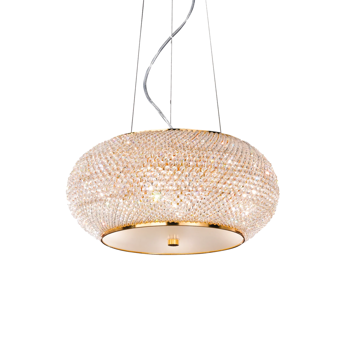 Lustră Ideal Lux Pasha' SP6, auriu, 82172
