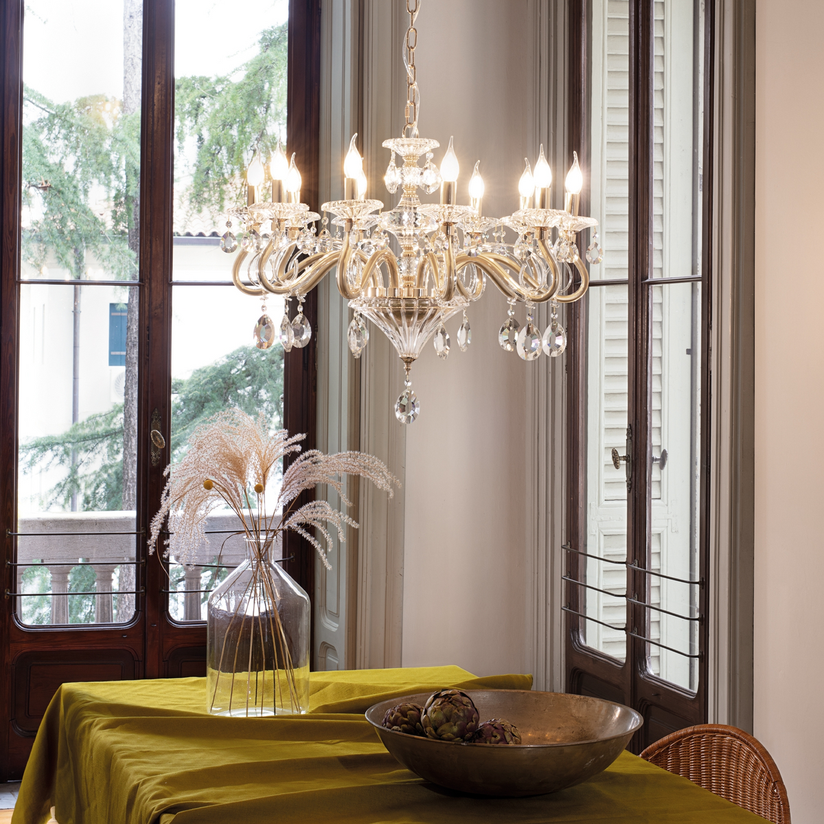 Lustră Ideal Lux Negresco SP8, 87764
