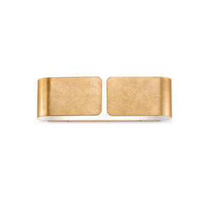 Aplică Ideal Lux Clip AP2 Small, auriu, 88266