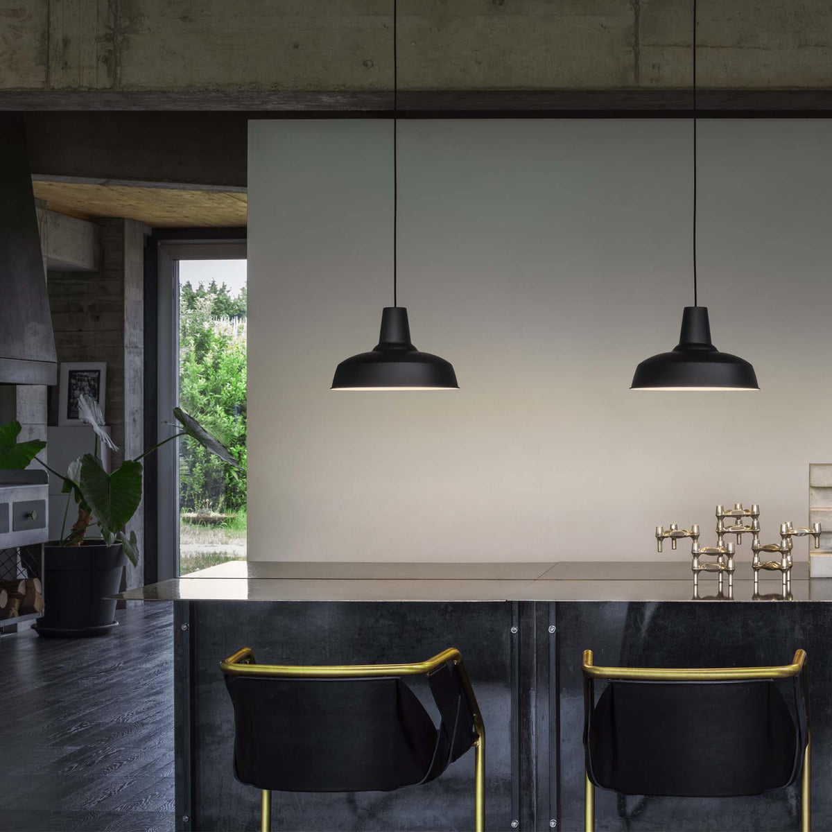 Pendul Ideal Lux Moby SP1, negru, 93659