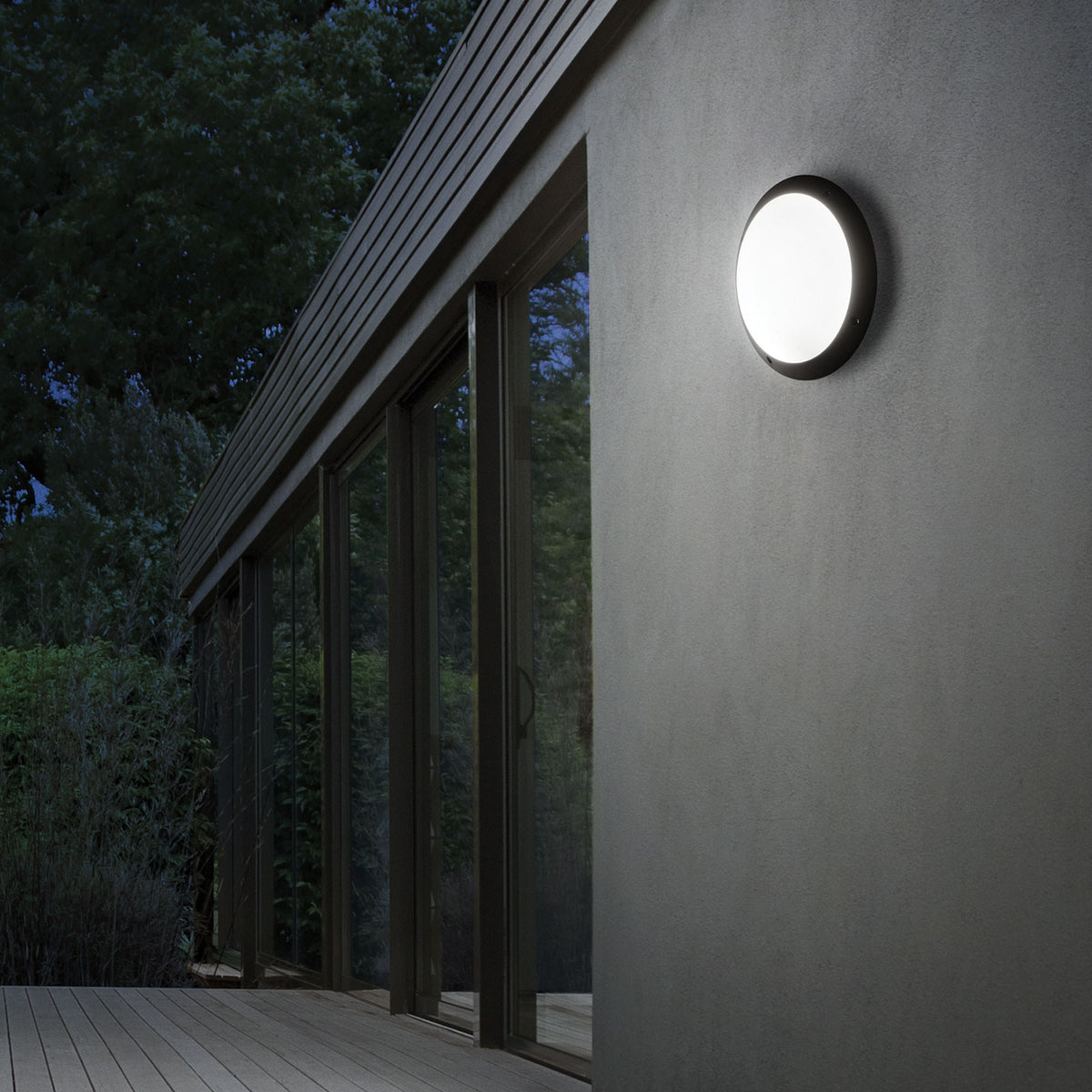 Aplică de exterior Ideal Lux Polar-1 AP1, negru, 96674