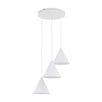 Lustra Cono White 3 S