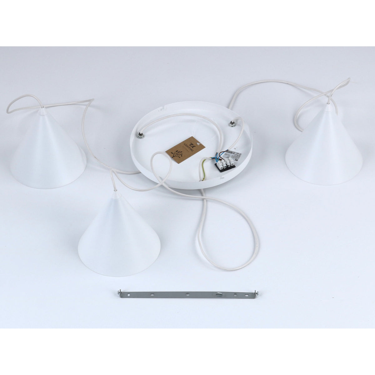 Lustra Cono White 3 S 10012