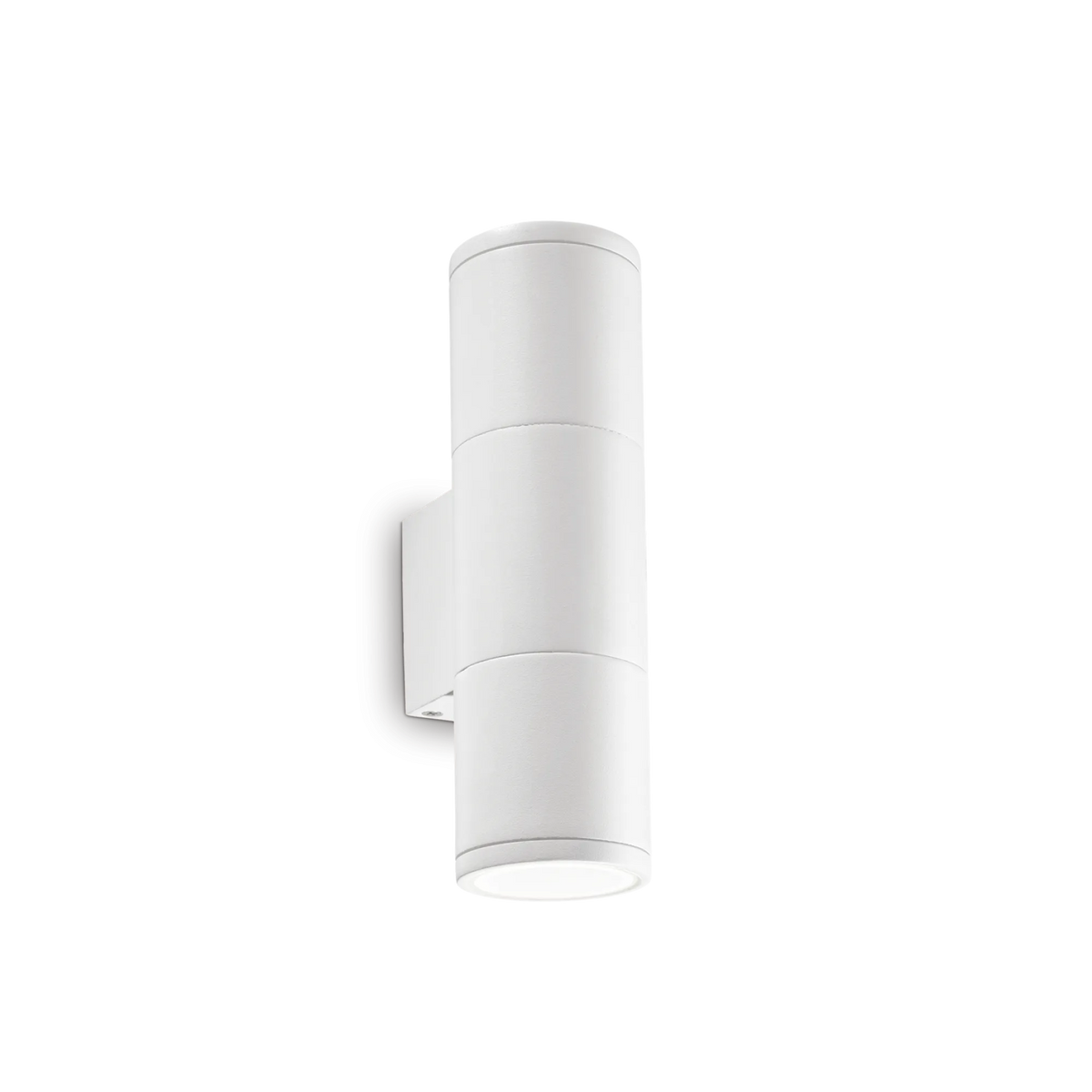 Aplică de exterior Ideal Lux Gun AP2 Small, alb, 100388