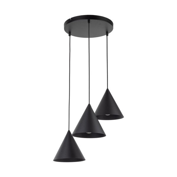 Lustra Cono Black 3 S 10067