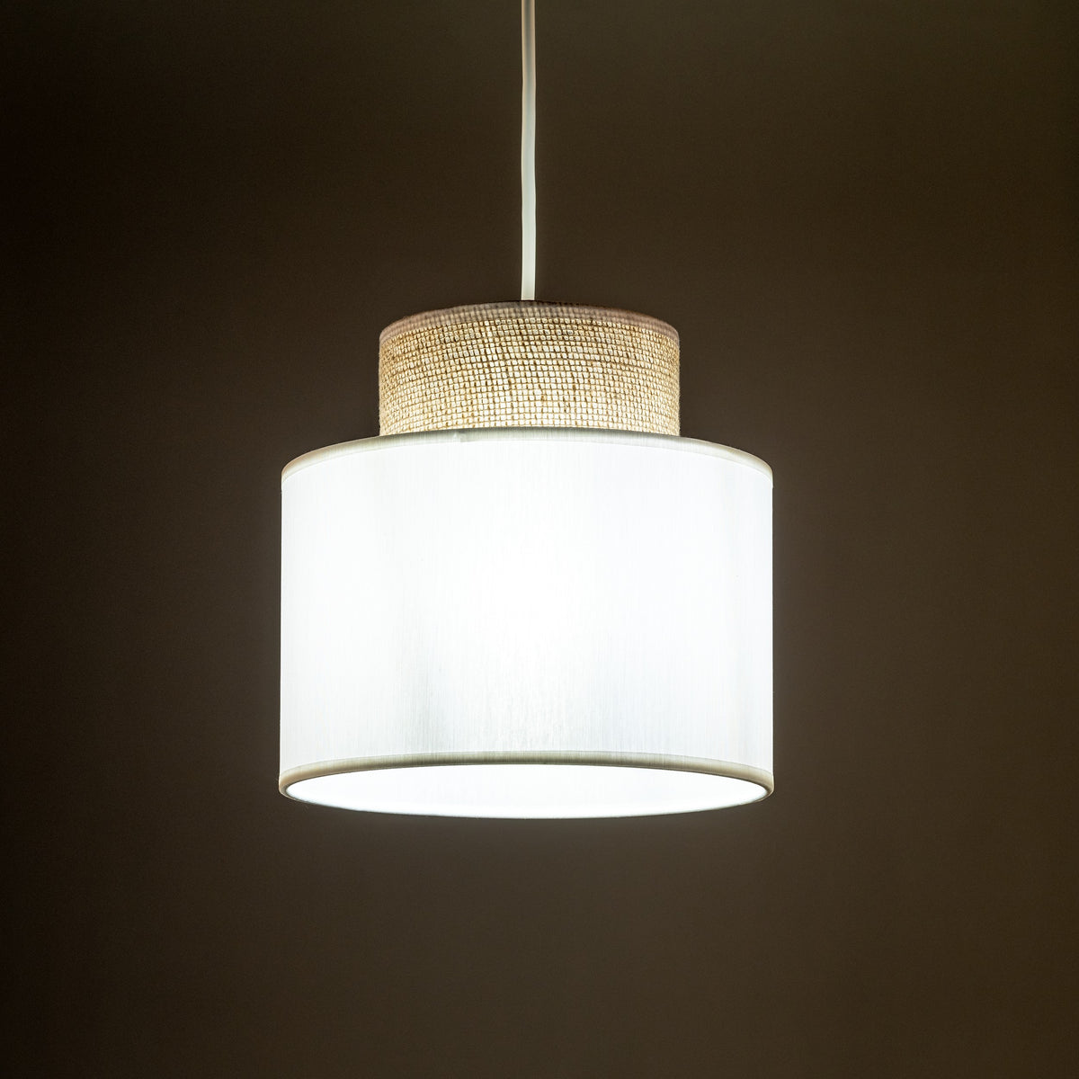 Lampa suspendată Duo Juta White 10078 TK 10078