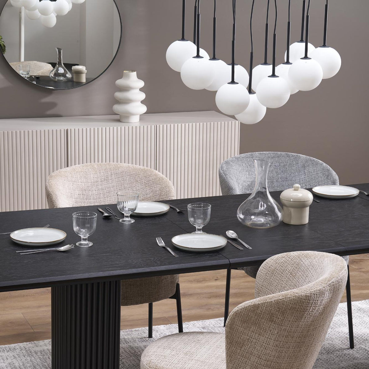 Lampa suspendată Martin Black/White 10079 TK 10079