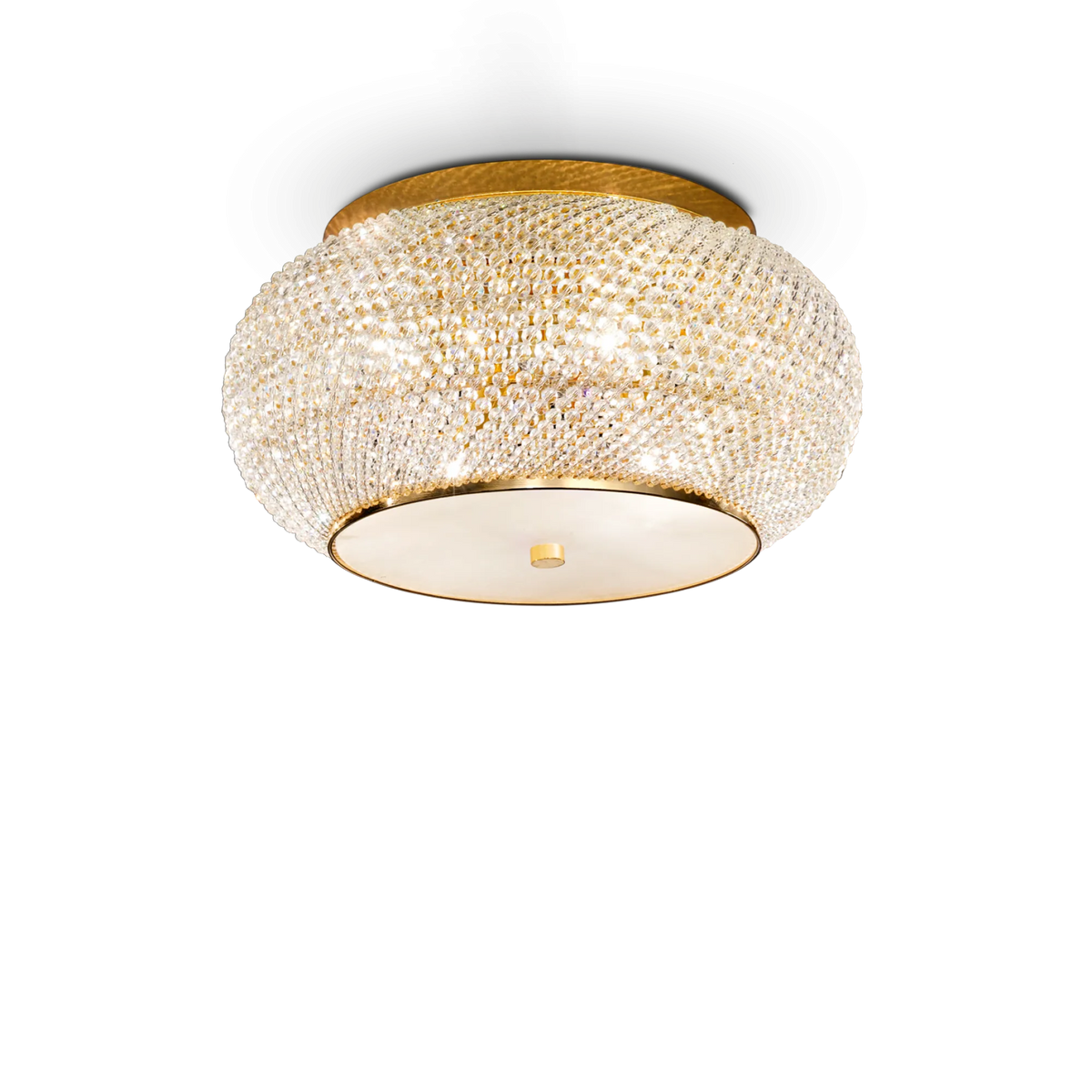 Plafonieră Ideal Lux Pasha' PL6, auriu, 100807