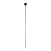 Lampa suspendată Piano Black/Gold 10116