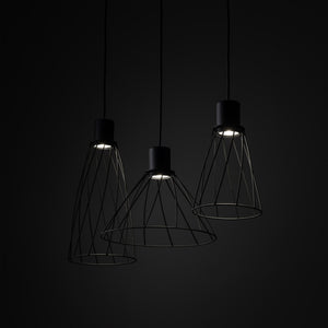 Lampa suspendată Modesto Black 3 10149 TK 10149