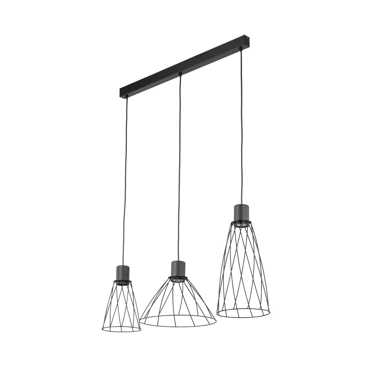 Lampa suspendată Modesto Black 3 10149 TK 10149