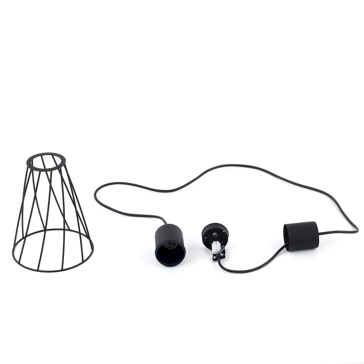 Lampa suspendată Modesto Black 10159 TK 10159