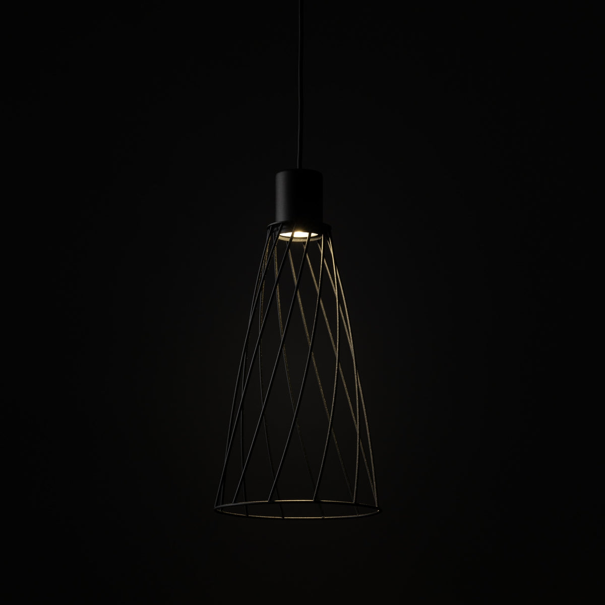 Lampa suspendată Modesto Black 10161 TK 10161