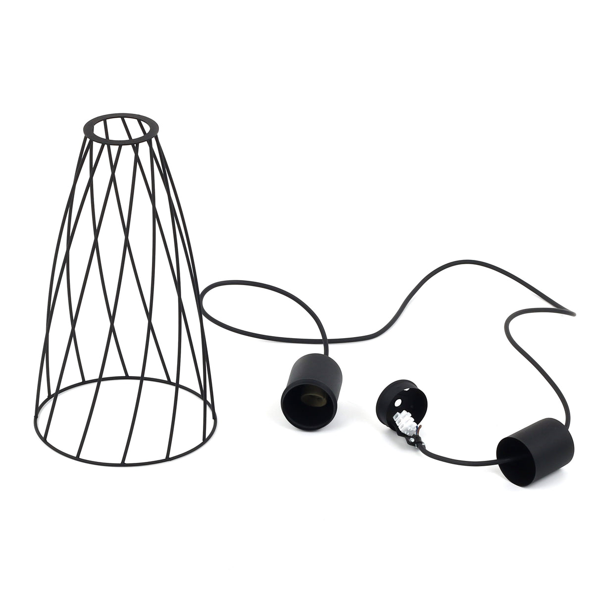 Lampa suspendată Modesto Black 10161 TK 10161