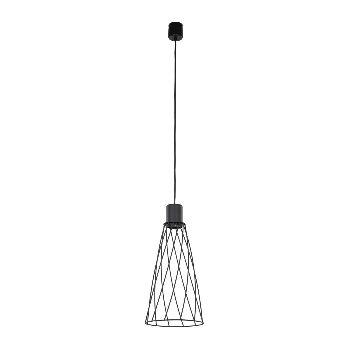 Lampă suspendată TK Lighting Modesto, negru, 10161