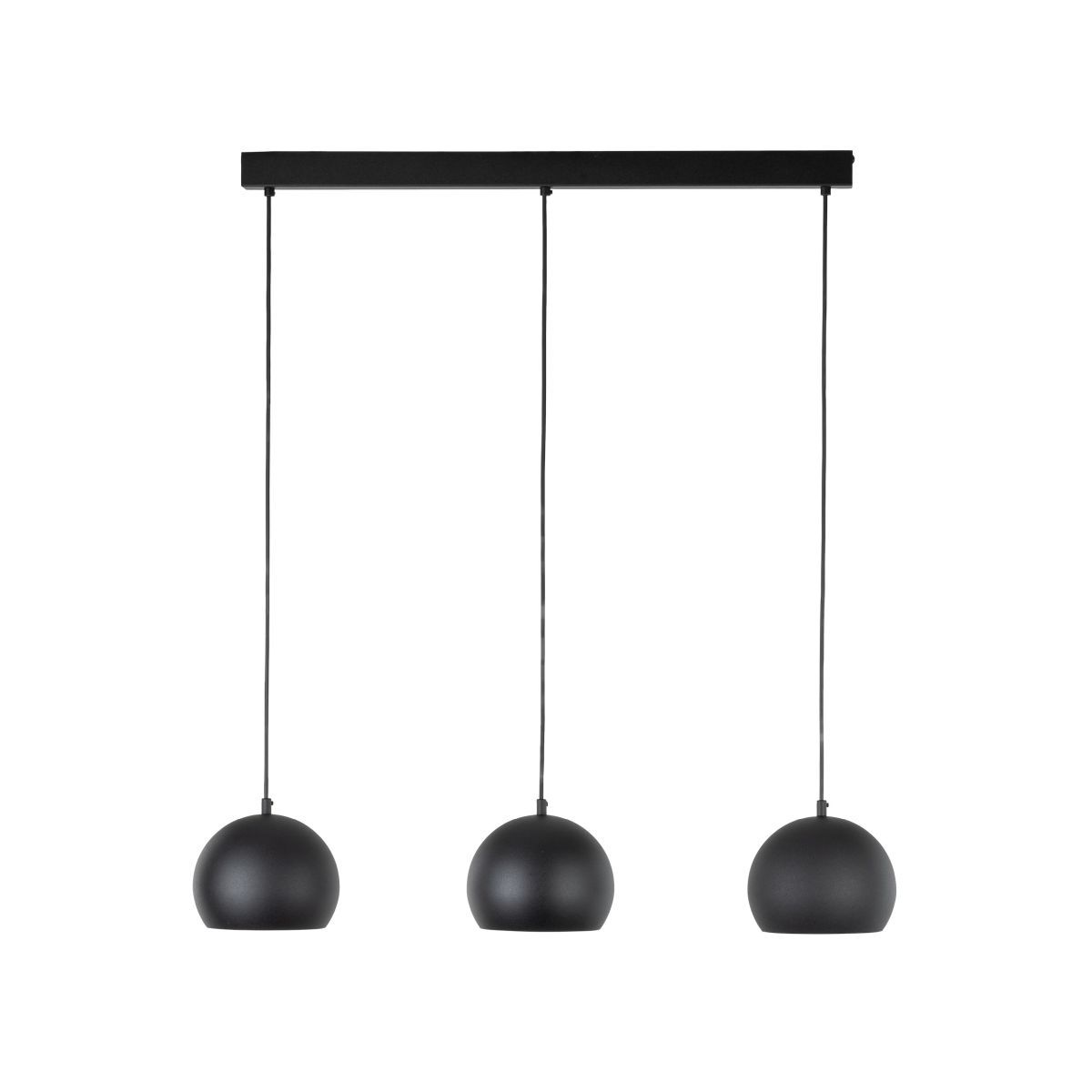 Lampă suspendată TK Lighting Zoe 3 S, negru, 10169