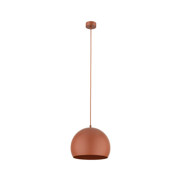 Lampă suspendată TK Lighting Zoe M, cărămiziu, 10175