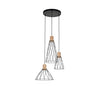 Lampa suspendată Modesto Wood 3 10188