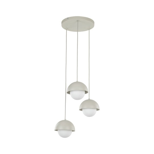 Lustră TK Lighting BONO 3, bej, 10206
