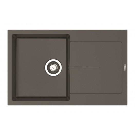 Chiuveta Pyramis ITHAKA 79x50 1B 1D Iron Grey 70243411