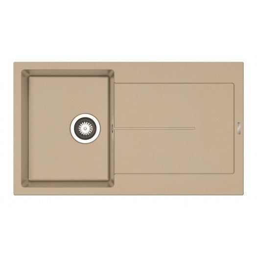 Chiuveta Pyramis ITHAKA 86x50 1B 1D Dark Beige 70242311