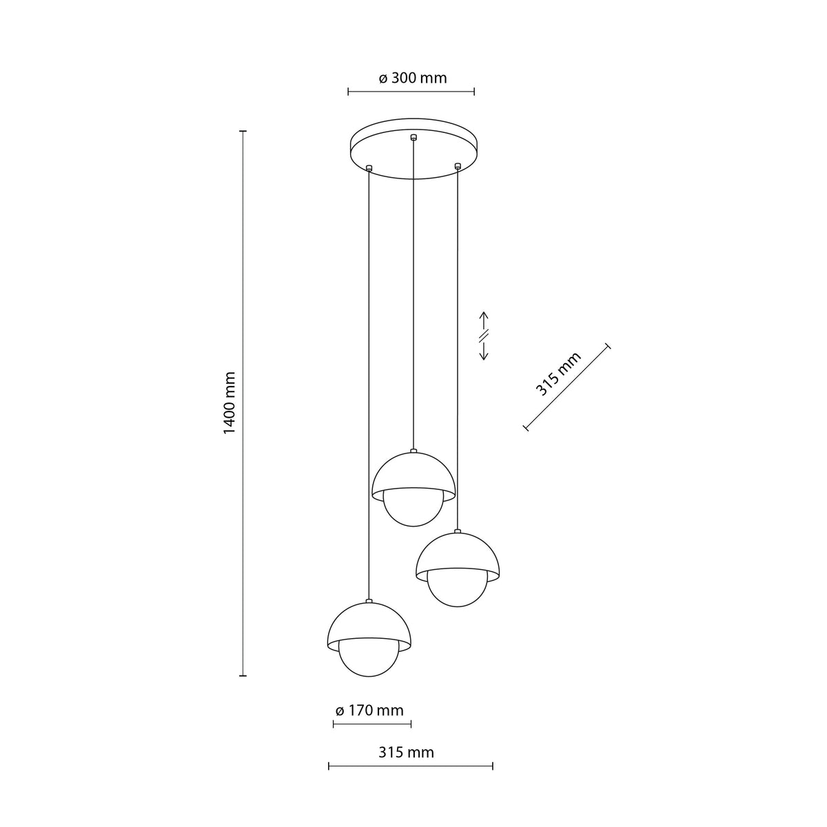 Lustra BONO Ochra 3 10266