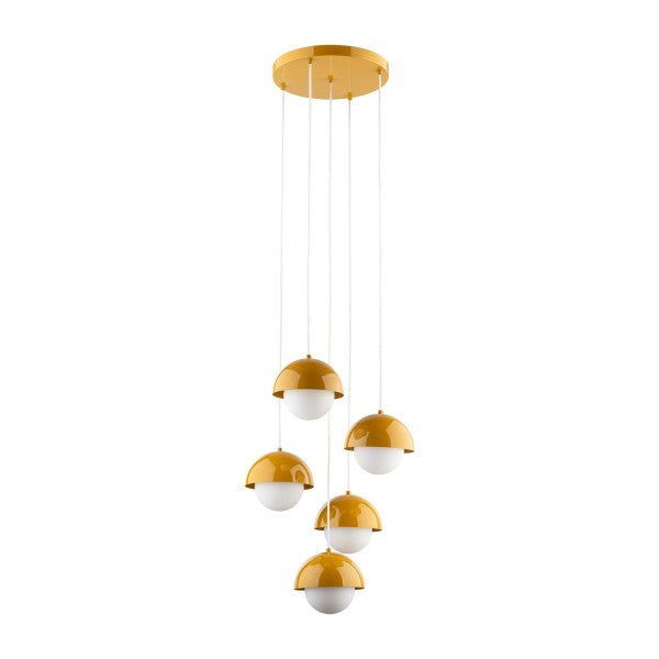 Lustră TK Lighting BONO 5, ocru, 10268