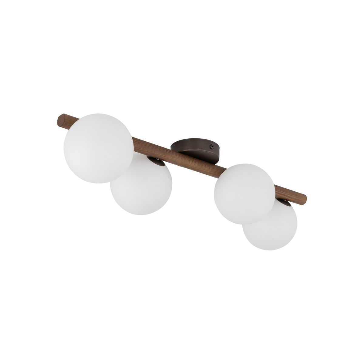 Plafonieră TK Lighting Estera, lemn închis, 10270