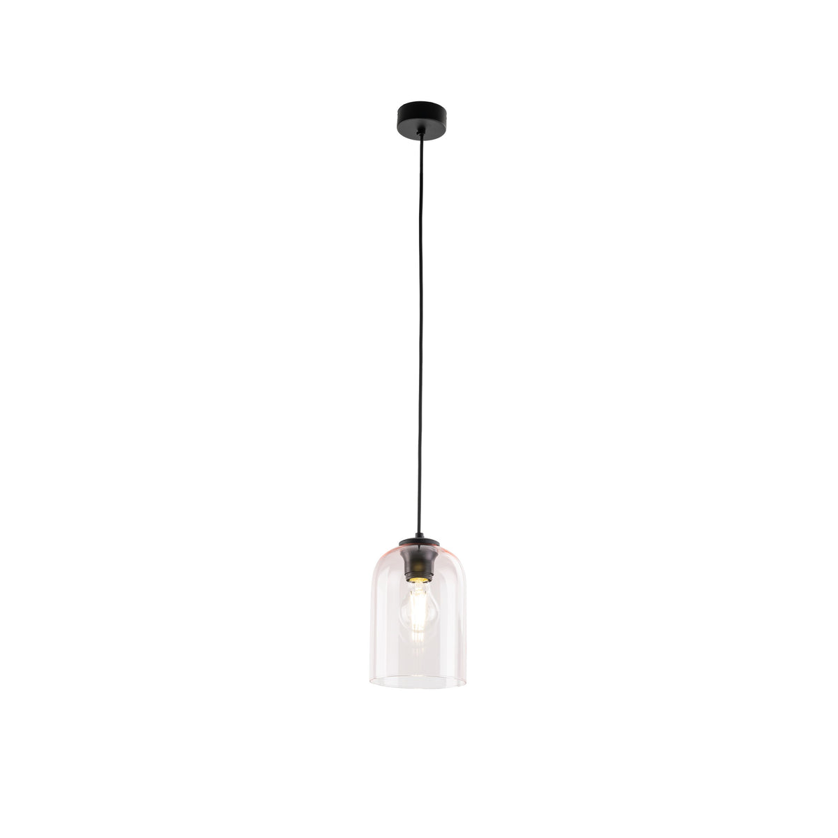 Pendul TK Lighting Molly 1, roz, 10296