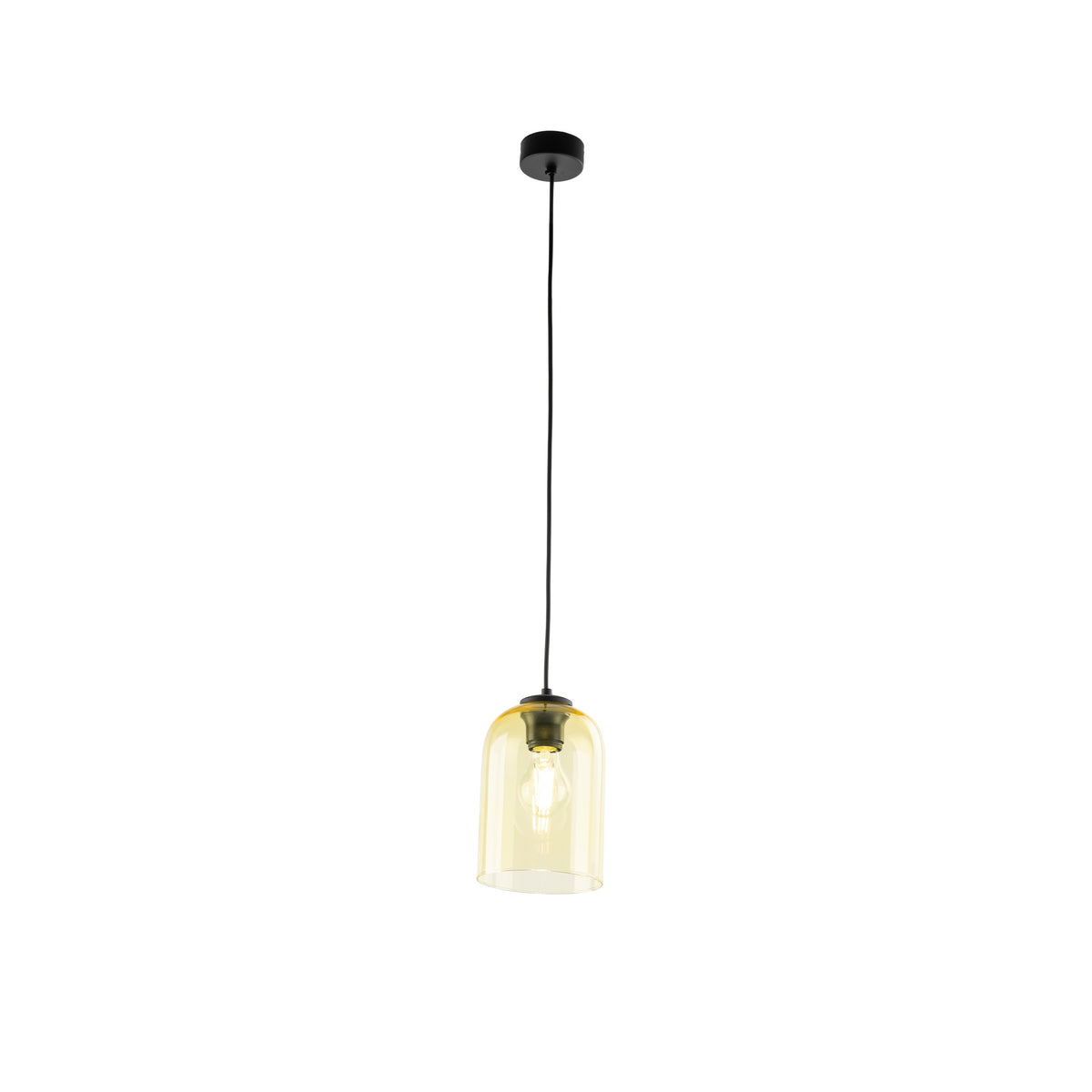 Pendul TK Lighting Molly 1, galben, 10297