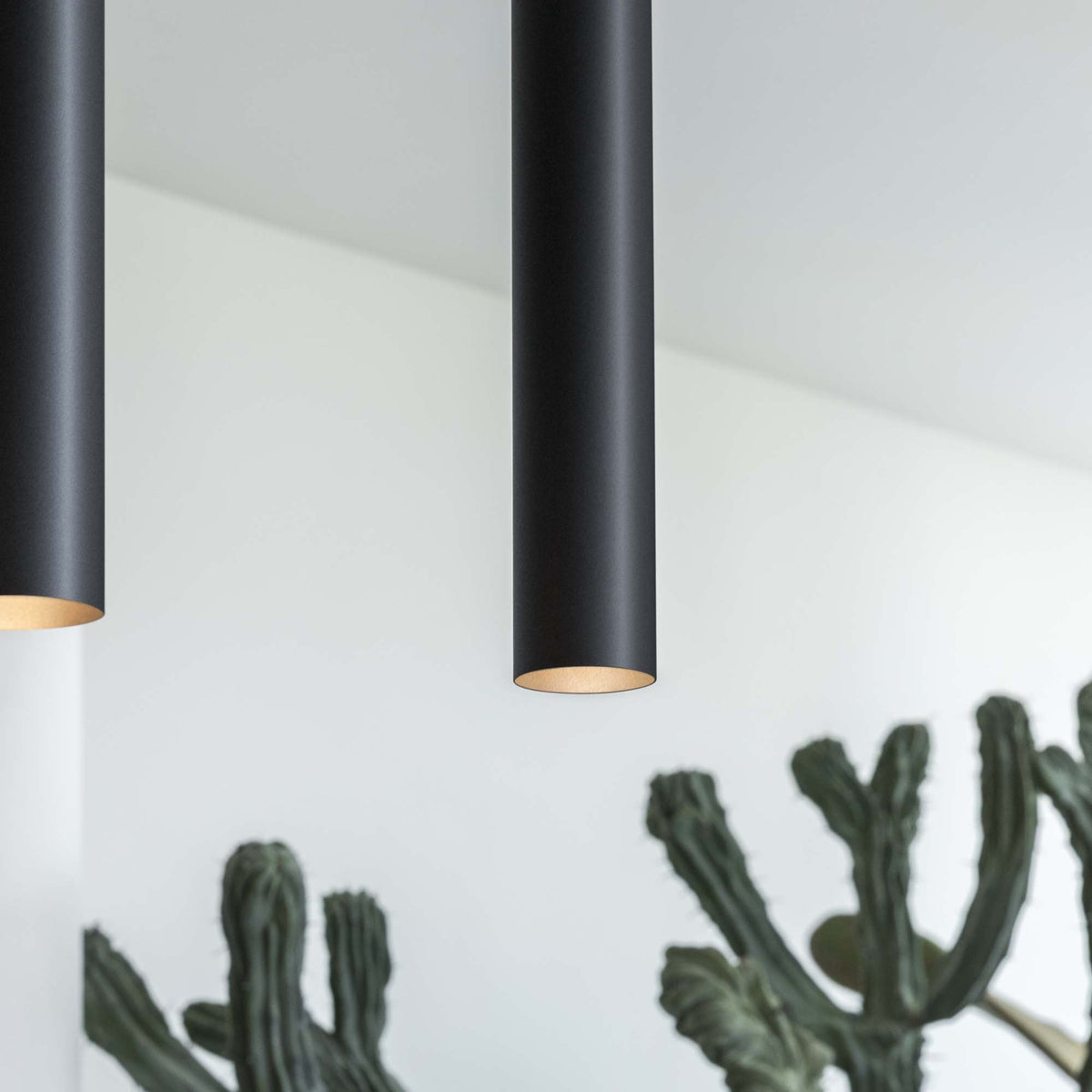 Pendul Ideal Lux Look SP1, negru, Ø6 cm, 104928