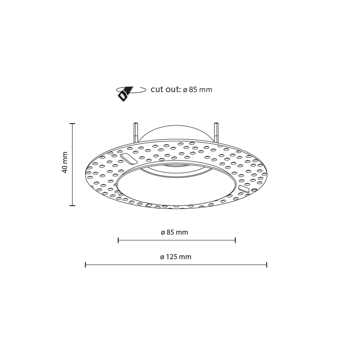 Plafonieră de exterior TK Lighting Fira, negru, 10573