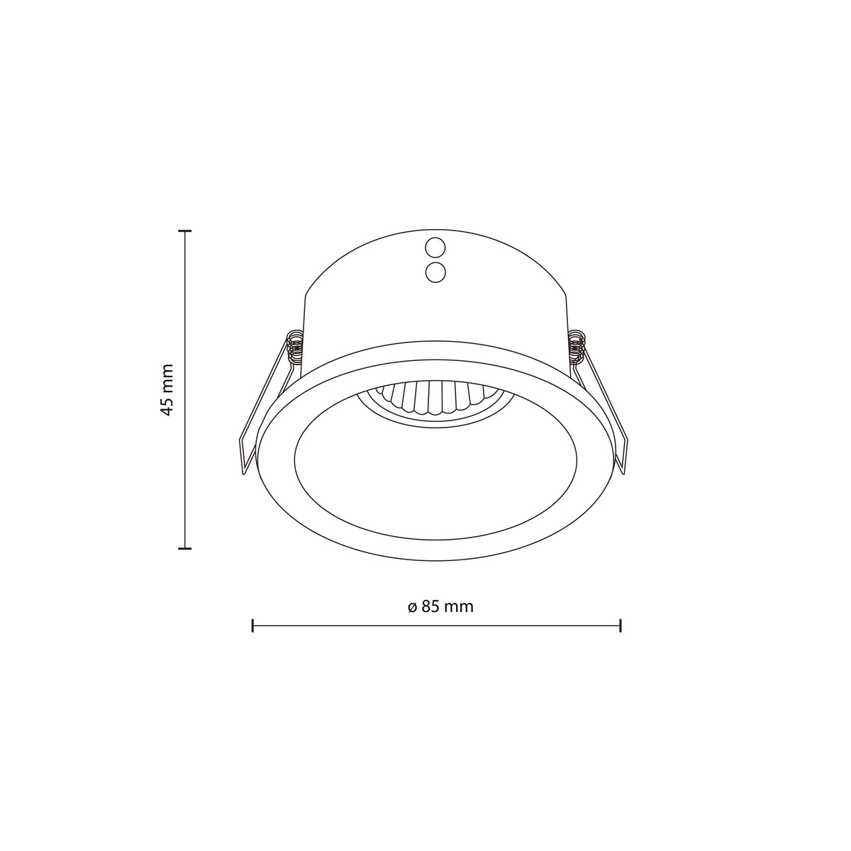 Plafonieră de exterior TK Lighting Opti, alb, 10578